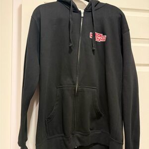 Disney Black Hoodie with Red Hollywood Studios Logo